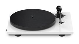 Pro-Ject E1 BT Turntable with Pre-Mounted 3600L Cartridge – Wireless Vinyl Playback (White)