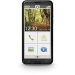 Emporia SMART.3 | Senior Mobile Phone 4G VoLTE | Seniors Smartphone without Contract | Mobile Phone with Emergency Call Button | 5.5 Inch Display | Android 9 | 13 MP Camera | Black, All Carriers