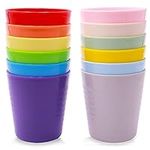 Muulaii Set of 12 Kids Plastic Cups