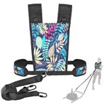 Kipika Sled Harness - Weight Pulling Trainer for Fitness and Sports - Adjustable, Comfortable, and Durable - Versatile for Sled Pulling, Tire Dragging, and Parachute Running