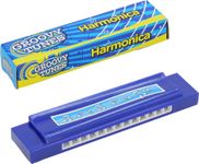 13 Hole Harmonica Key of C - Musical Instrument, Colour Sent at Random, Musical Accessories, Beginner Mouth Organ For Kids and Adults, Blues Folk Jazz Classic Musical Tool (1pk Harmonica)