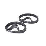 PJinloog-Timing Belt 5pcs GT3 2MGT 2M 2GT Synchronous Timing Belt, Pitch Length 136/138/140/142/144, Width 6mm/9mm, Teeth 68/69/70/72 74 in Closed-Loop Precise Size