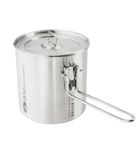 GSI Outdoors Glacier Stainless 1.1 L Boiler For Ultralight Backpacking and Camping