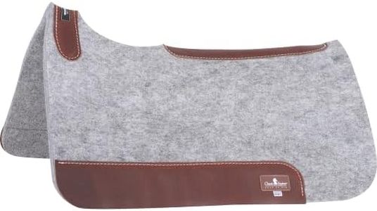 Classic Equine Blended Felt Saddle Pad, 1-inch Thick, 31-inch x 32-inch