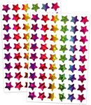 1620 Holographic Rainbow Small Star Stickers for Kids Reward, Behavior Chart, Student Planner and School Classroom Teacher Supplies, 0.6" Diameter