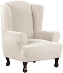 H.VERSAILTEX Wing Chair Slipcover C