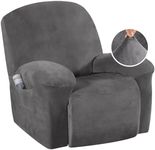 H.VERSAILTEX Velvet Plush Recliner 