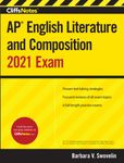 Cliffsnotes AP English Literature and Composition 2021 Exam
