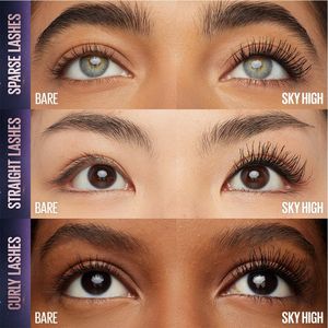 Maybelline Sky High Mascara – Very Black Volumizing Lash Makeup