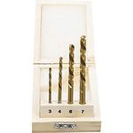 BGS 2726 | Drill Set | HSS | left cutting | 4 pcs.