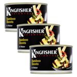 Oriental Bundle Containing Kingfisher Bamboo Shoots in Water 225g (3 Pack)