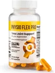 Physio Flex Pro - Total Joint Support Supplement - Joint Supplements for Men | Glucosamine, Chondroitin, Selenium & Bromelain | 60 Capsules, Joint Supplement Made in USA