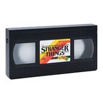 LIGHT LOGO VHS STRANGER THINGS