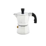 IMUSA USA B120-41V Aluminum Espresso Stovetop Coffeemaker 1-Cup, Silver