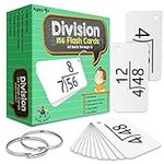 Star Education Math Division Flash Cards, 0-12 (All Facts, 156 Cards) with 2 Rings