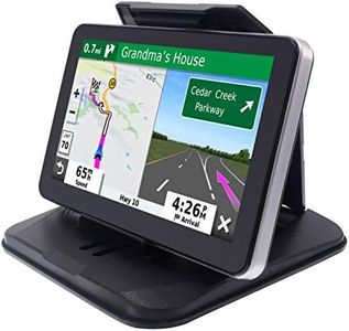 iSaddle Dashboard GPS Mount Holder - Universal Dashbaord Phone Tablet PC Navigation Holder for Garmin Nuvi TomTom iPhone iPad Galaxy Yoga Android Fits 4.3"-9.6" GPS & Smartphone Friction Mount Holder