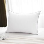 JOLLYVOGUE Pillows King Size Set of 1, Bed Pillows Set of 1, Cooling and Supportive Pillows with Super Soft Down Alternative Fill, Luxury Fluffy Hotel Quality for Side, Back, and Stomach Sleepers