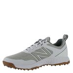 New Balance Men's Fresh Foam Contend Golf Shoe, White, 8.5 X-Wide