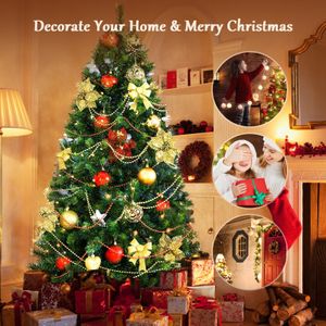 SALCAR 6ft Artificial Christmas Tree – Lifelike Holiday Decoration