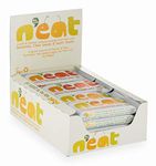 N'eat Natural Energy Bananas, Chia Seeds & Multi Seeds Fruit Bars 16x45g, Source of Protein & Fibre, Natural Ingredients, No Added Sugar or Preservatives, No Wheat, Dairy or Palm Oil, Vegan