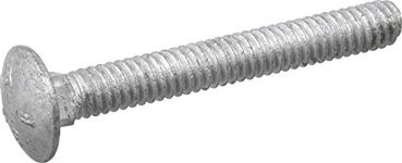 The Hillman Group 812624 Hot Dipped Galvanized Carriage Bolt, 1/2-Inch x 5-1/2-Inch, 25-Pack