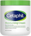 Cetaphil Face & Body Moisturizer, Hydrating Moisturizing Cream for Dry to Very Dry, Sensitive Skin, NEW 20 oz, Fragrance Free, Non-Comedogenic, Non-Greasy (Packaging May Vary)