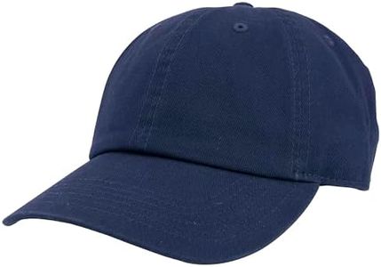 Gelante Baseball Cap Dad Hat 100% Cotton Polo Style Plain Blank Adjustable Size, Navy