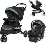 Baby Trend EZ Ride SE Travel System with Secure-Lift Infant Car Seat, Dash Sage