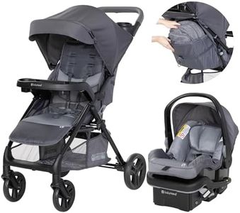 Baby Trend Passport® Cargo Stroller Travel System with EZ-Lift™ PLUS Infant Car Seat, Grey Bamboo