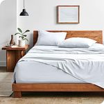Bare Home Sandwashed Twin XL Sheet Set - College Dorm Size - Premium 1800 Ultra-Soft Microfiber Twin Extra Long Bed Sheets - Incredible Softness - Deep Pocket - Bed Sheets (Twin XL, Sandwashed White)