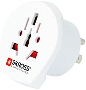 Skross World to USA Country Travel Adaptor, White
