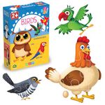 The Book Tree Birds Puzzle for Kids, 60 Pieces, Captivating Illustrations, Educational & Fun Learning by Majestic Book Club