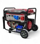 Hawk 13000E - 10000W (2-in-1 - Single Phase 230V/Three Phase 400V) Portable Generator with Electric Start | Heavy-Duty, Air-Cooled Petrol Engine | Industrial, Construction, Home Backup, Weldings