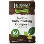 Jamieson Brothers Peat Free Bulb Planting Compost with added John Innes 60L Professional Blend - Specially formulated mix which comes with 6 months feeding as standard