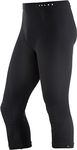 Falke Men's Standard SK A 3/4 Base Layer Bottom, Black (Black 3000)