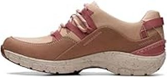 Clarks Women's Wave Range Ap Sneaker, Praline Combi, 11