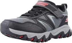 Skechers Unisex-Child Rugged Ranger, Black/Charcoal, 12 Little Kid