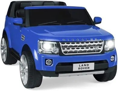 Best Choice Products 12V 3.7 MPH 2-Seater Licensed Land Rover Ride On Car Toy w/Parent Remote Control, MP3 Player - Blue