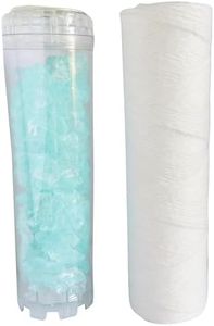 AQUAWATER - 105010 - Kit Performance - Lot de 2 cartouches : 1 filtrante bobinée et 1 pour filtrer les impuretés contenues dans l’eau. Pour bol de taille standard 10"- Durée de la cartouche 12 mois