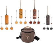 Meinl Sonic Energy Cosmic Bamboo Chime 4-pc Set with Bag For Calming Meditation, ASMR, Sound Healing Therapy, Yoga