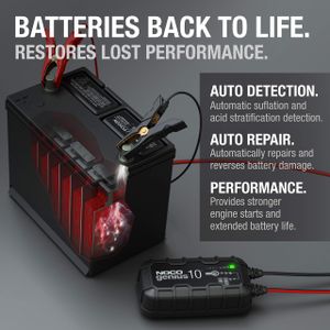NOCO GENIUS10 10A Smart Battery Charger – Automatic Maintainer