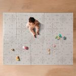 Nuby Reversible Baby Floor Mat, 77"