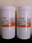 TWO 250gram TUBS OF STERILISER CLEANER FOR HOMEBREW BEER WINE EQUIPMENT ETC