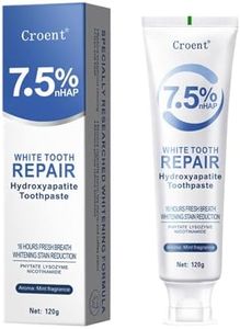 7.5% Hydroxyapatite Toothpaste,Enamel Repair & Whitening,Natural Sensitive Teeth Toothpaste for Fresh Breath & Oral Health (120g)
