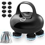 COMFIER Cordless Head Massager Scalp, Electric Scalp Massager Hair Growth, Portable Handheld Massager with 3 kneading Modes, Waterproof,8 Claws for Body Relaxation, Christmas Gifts for Women Men