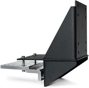 Minn Kota Unisex-Adult MinnKota Talon Shallow Water Pontoon Edge Mount Kit 1810225, Silver, One Size