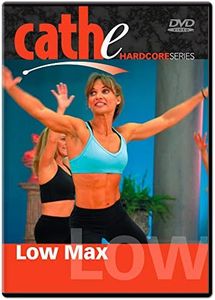 Cathe Friedrich Low Max Step Aerobics Low Impact Exercise DVD For Women - Use For Cardio Fitness and Aerobic Conditioning