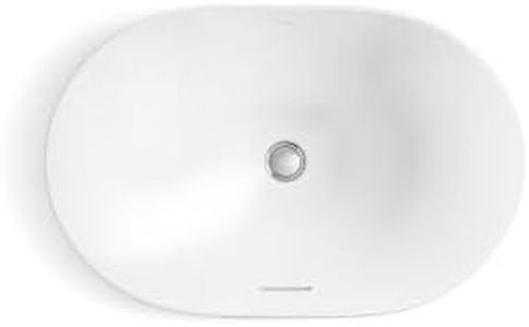 Kohler 31701-0 Chalice Oval Vessel Bathroom Sink White