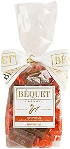 Béquet Caramel - Chipotle Caramel - Candy Individually Wrapped - Gourmet Caramel Candy - Made in Montana - Kosher (Star D) and Gluten Free - 8 oz Gift Bag