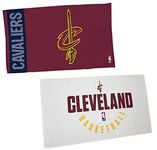 WinCraft NBA Cleveland Cavaliers On Court Towel, NBA Locker Room Authentic Edition 22x42 inches